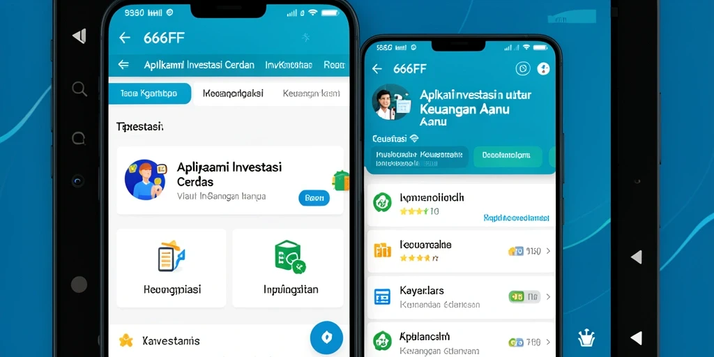 Antarmuka aplikasi 666FF yang user-friendly untuk investasi