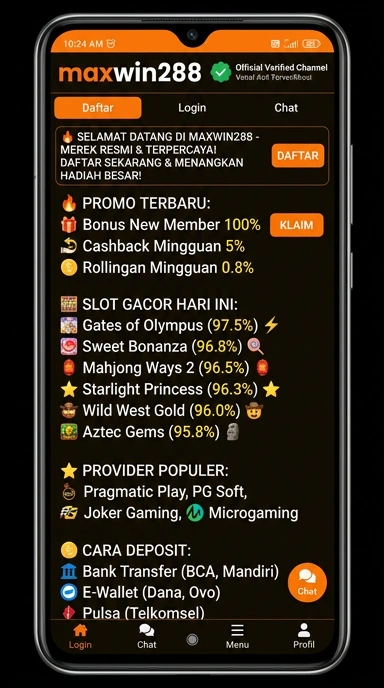 Kanal Resmi Maxwin288 untuk Pengguna Android