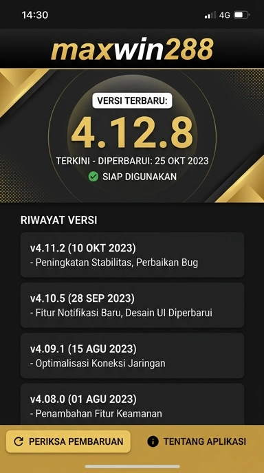Riwayat Versi maxwin288 untuk Pengguna Android